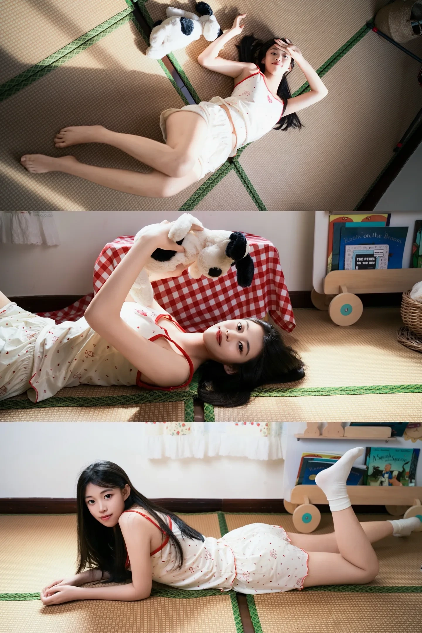 中二少女，甜美女孩日系写真